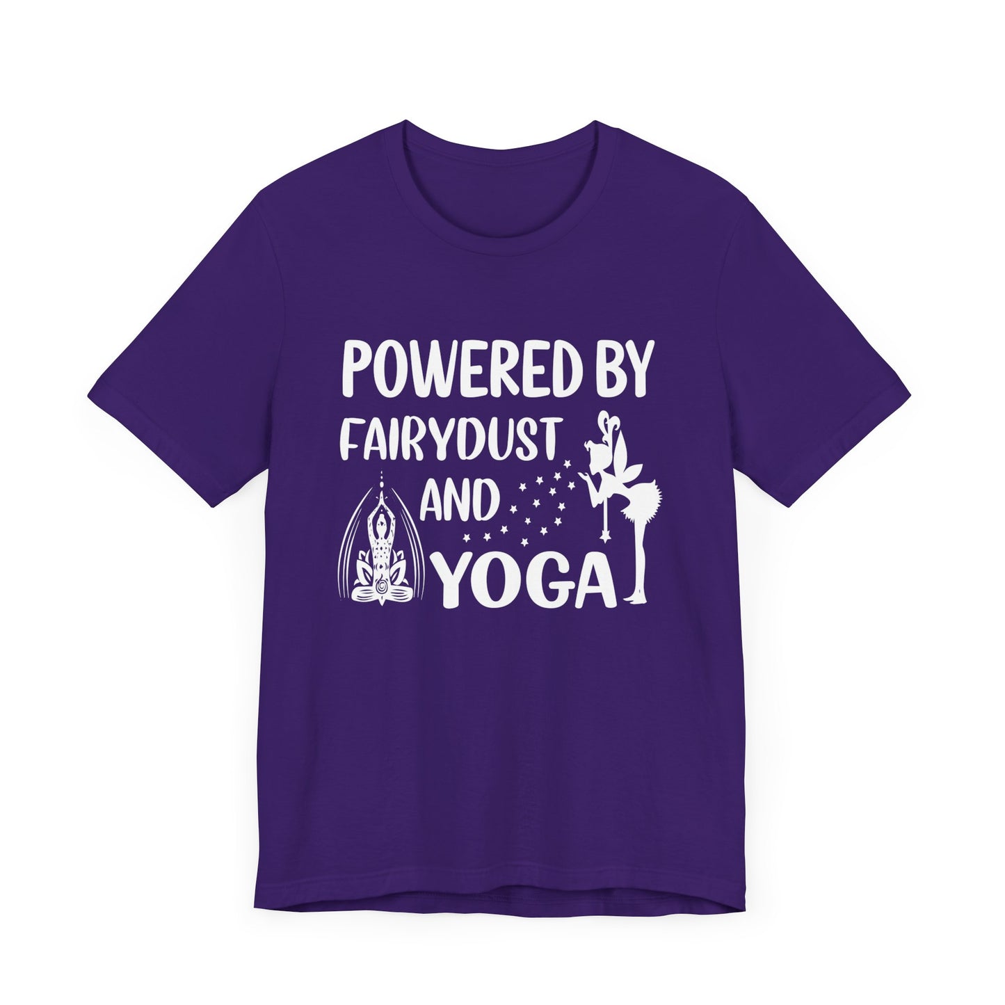 Powered By Fairydust & Yoga - Unisex Jersey Short Sleeve Tee