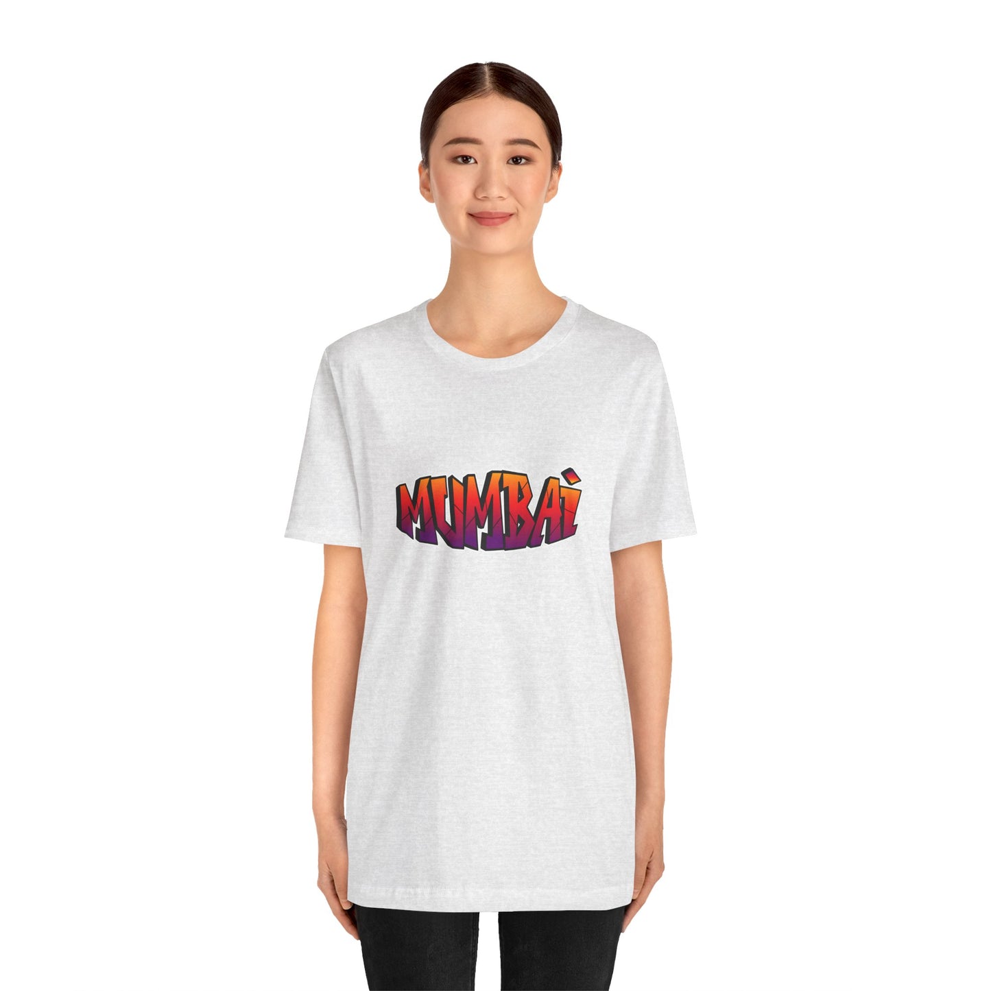 Mumbai Graphic Unisex Tee - Perfect for Tours and Casual Wear - 12043