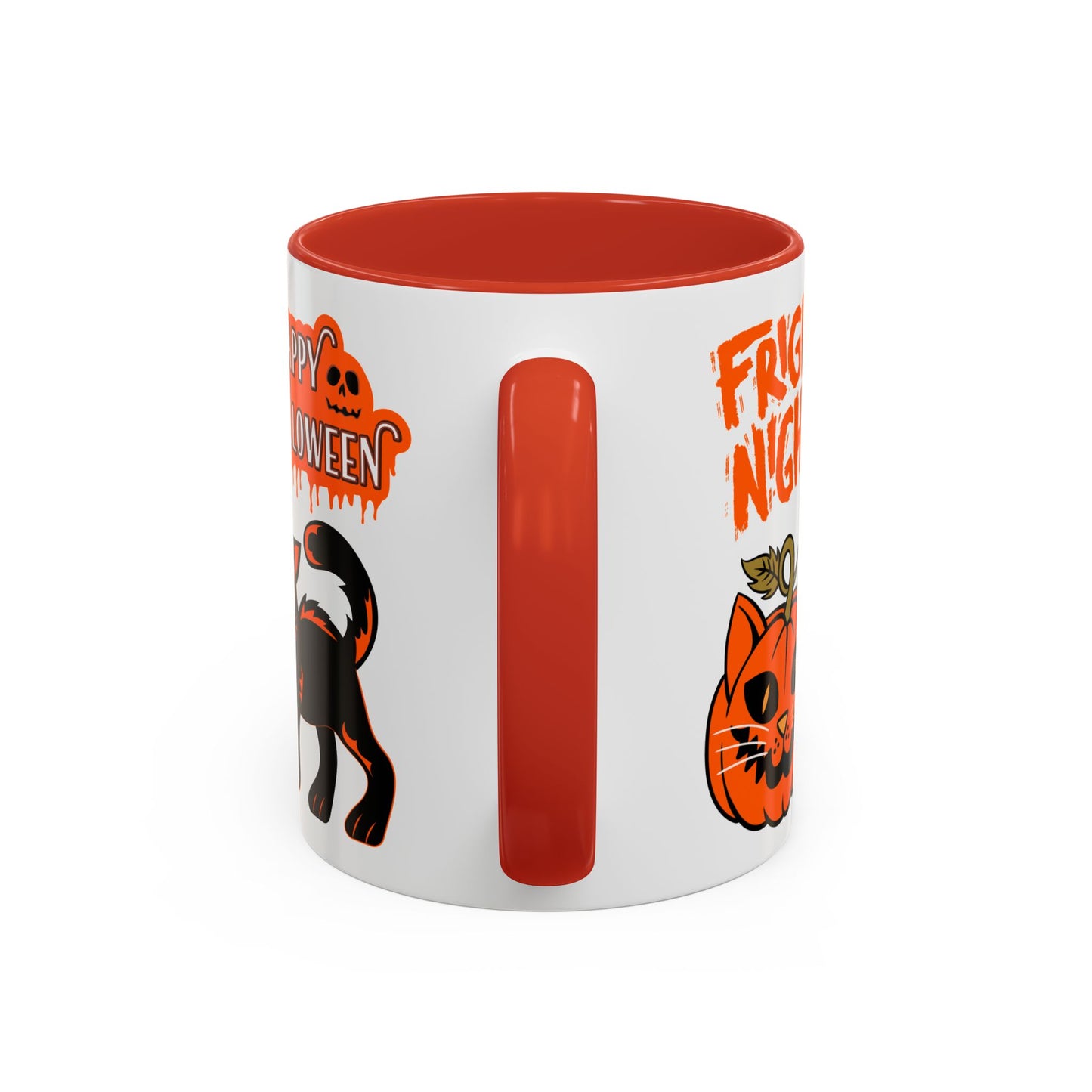 Happy Halloween, Stay Spooky - Accent Coffee Mug (11, 15oz)