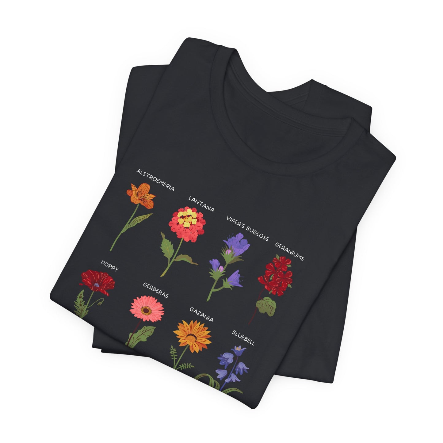 Summer Flowers - Unisex Jersey Short Sleeve Tee - 11568