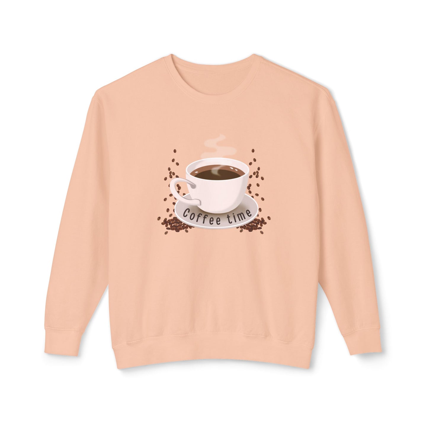 Coffee Time - Unisex Lightweight Crewneck Sweatshirt - 11289