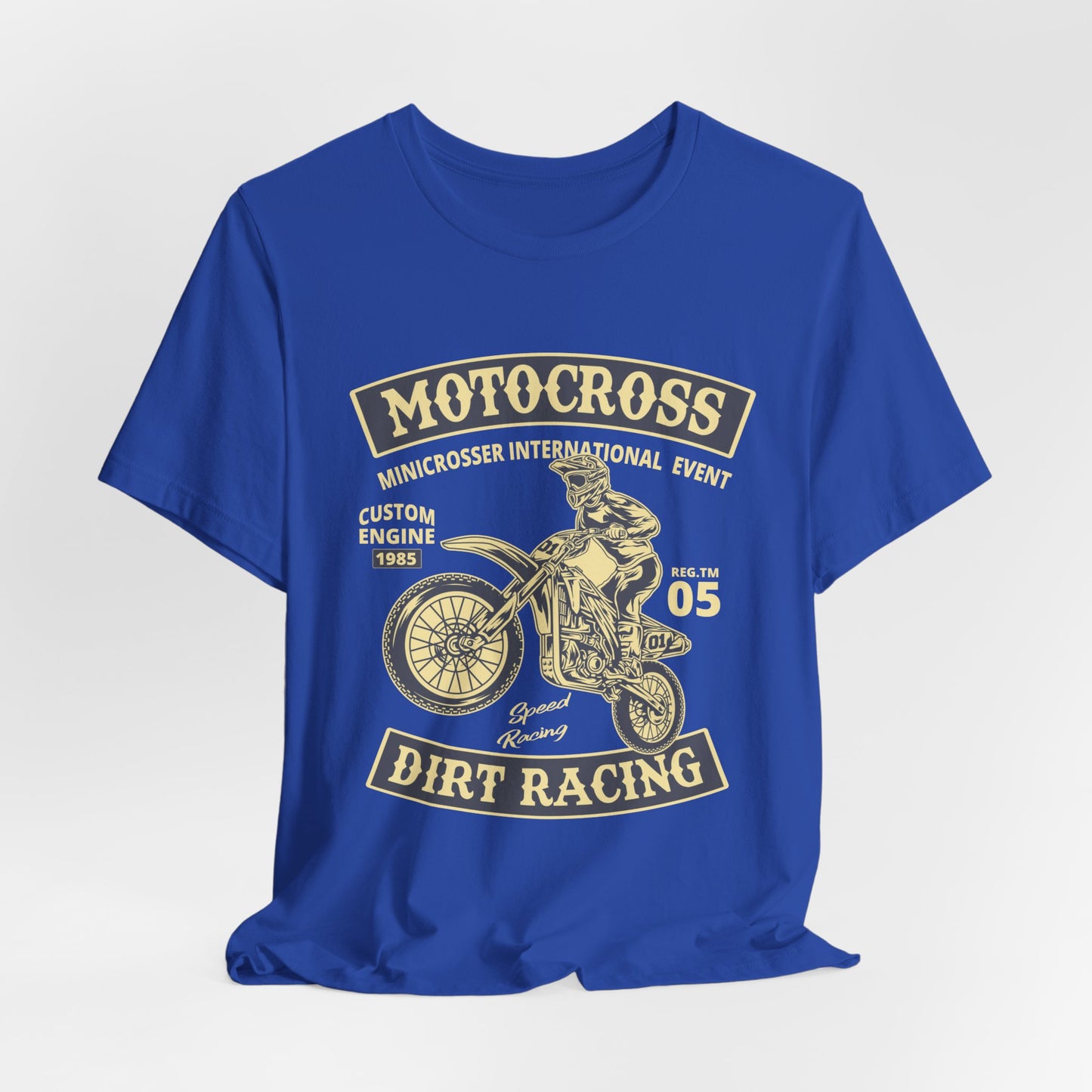 Motocross, Dirt Racing - Unisex Jersey Short Sleeve Tee - 13147