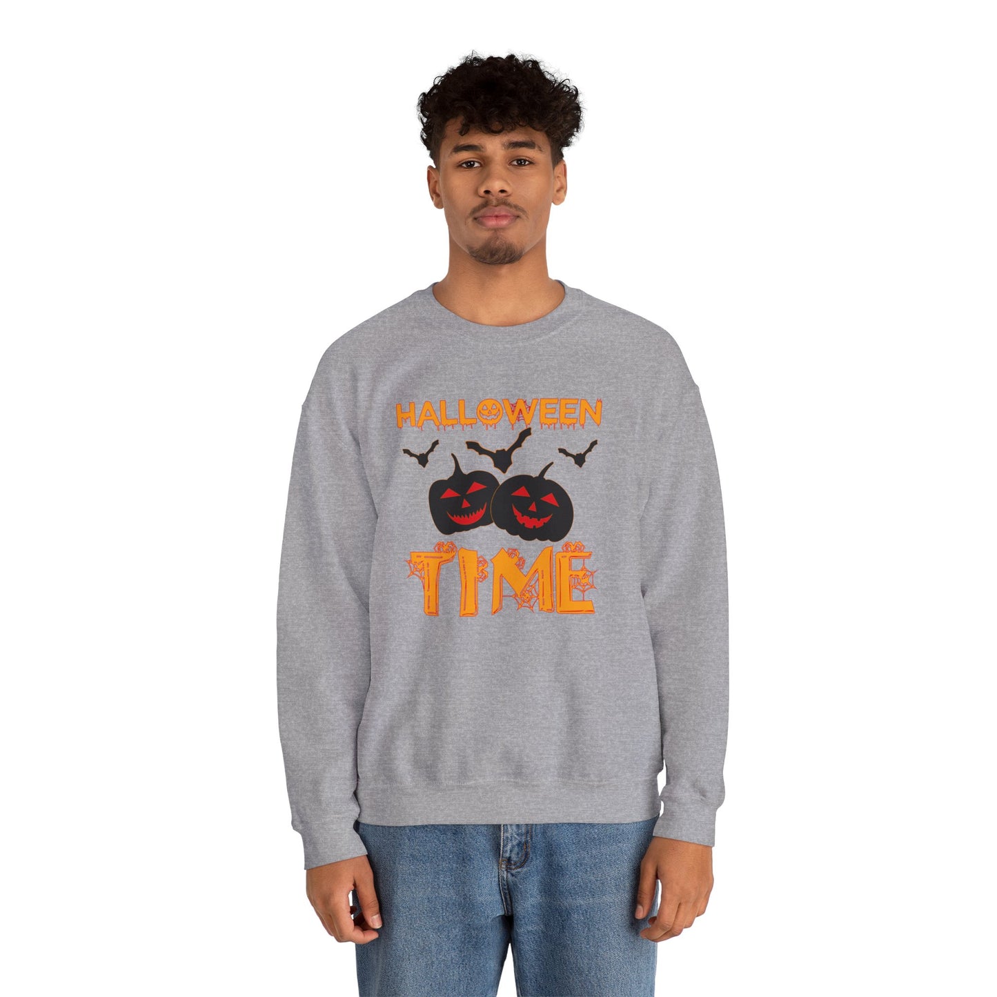 Halloween Time - Unisex Heavy Blend™ Crewneck Sweatshirt