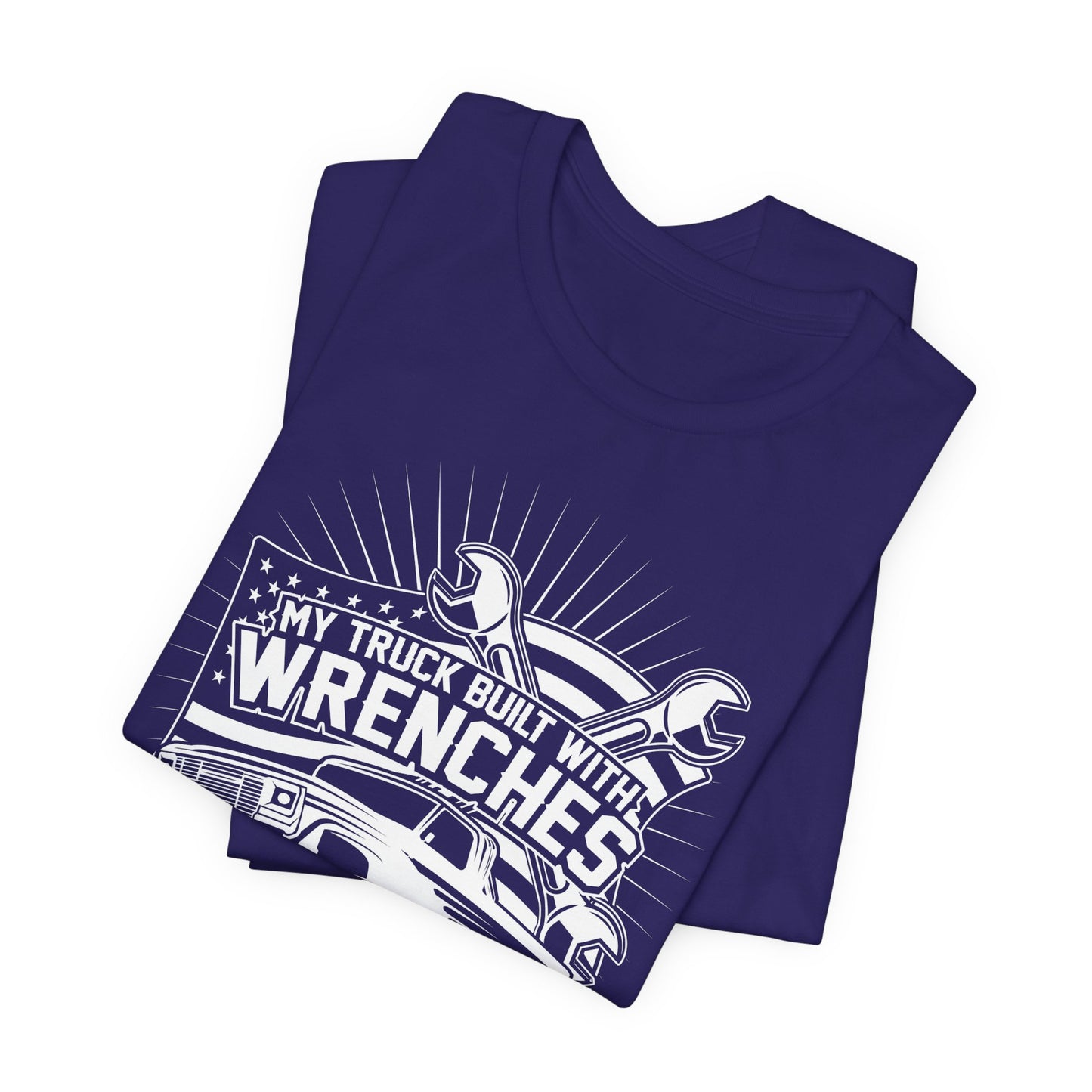 My Truck Built With Wrenches - Unisex Jersey Short Sleeve Tee - 12606