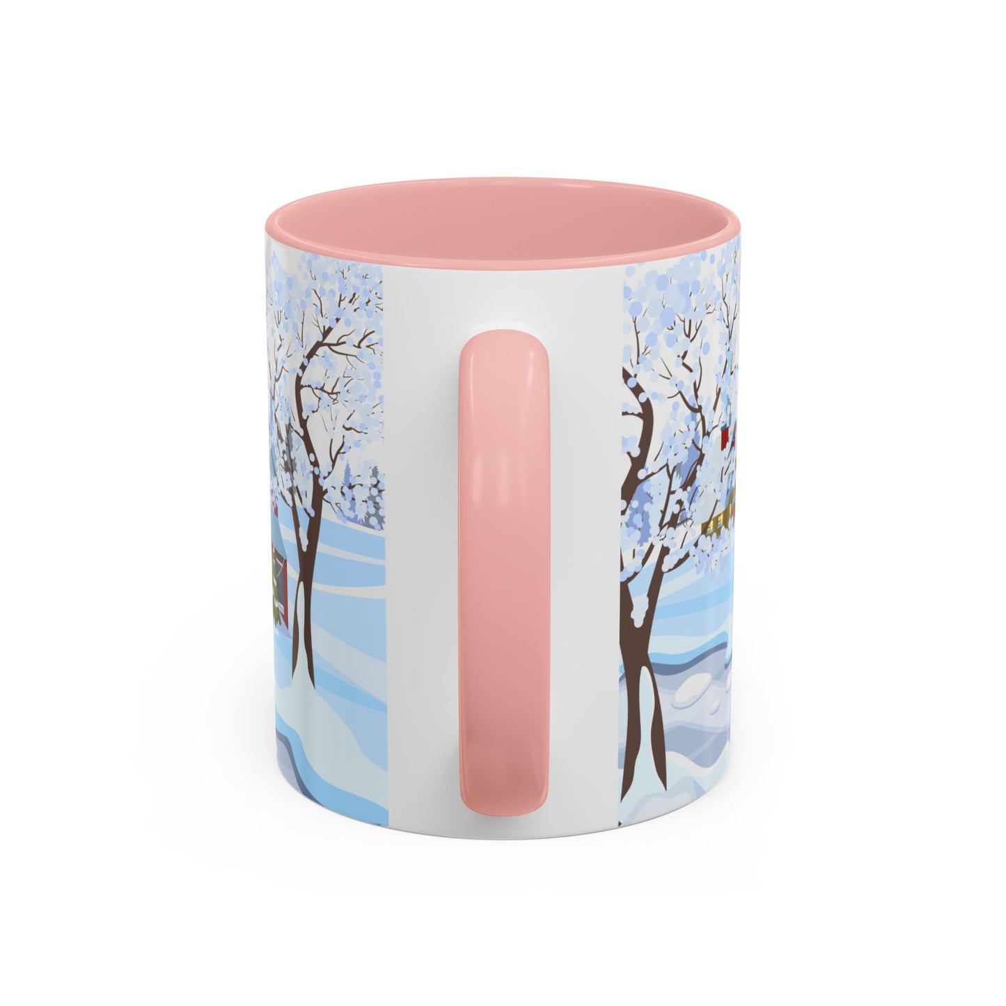 Winter Day Outside - Accent Coffee Mug (11, 15oz) - 10453