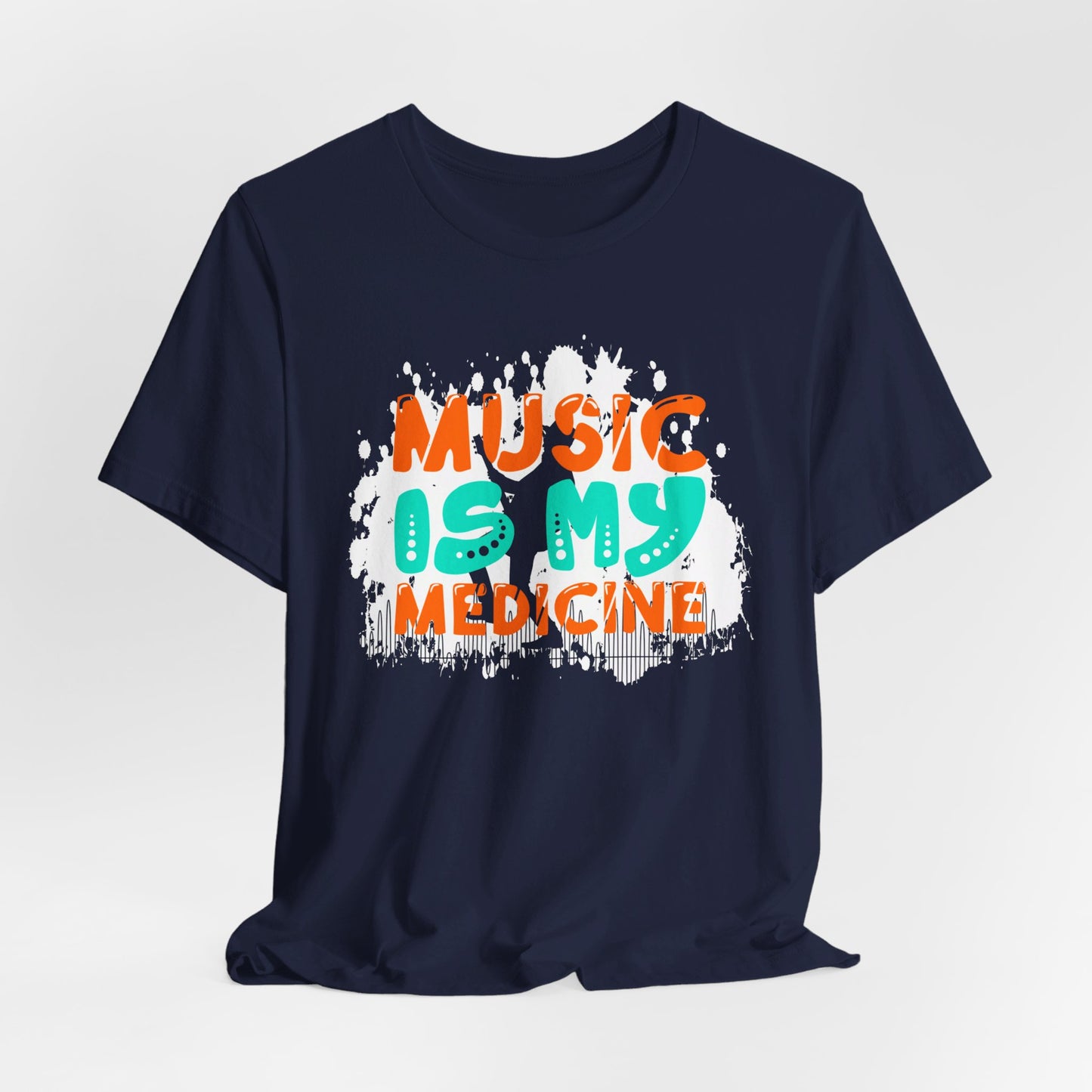 Music Is My Medicine - Unisex Jersey Short Sleeve Tee