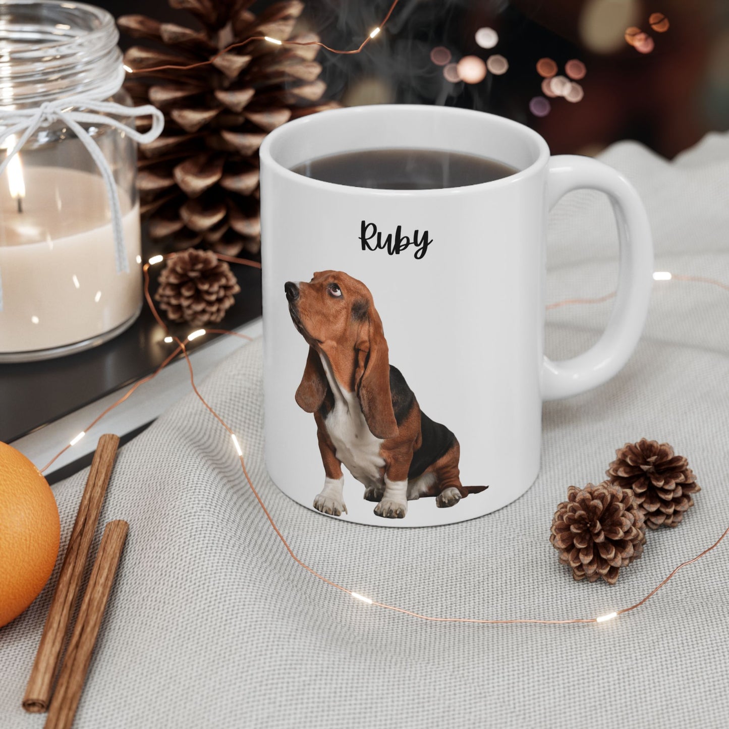 Personalised Ceramic Mug, Pet Lover Gift, Coffee Cup, Dog Owner Mug, Animal Lover Gift - 14180