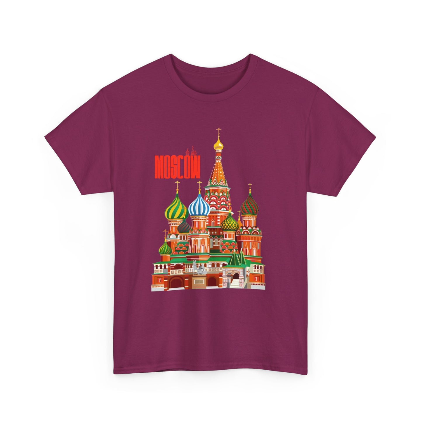 Moscow Graphic Unisex Heavy Cotton Tee - 12050
