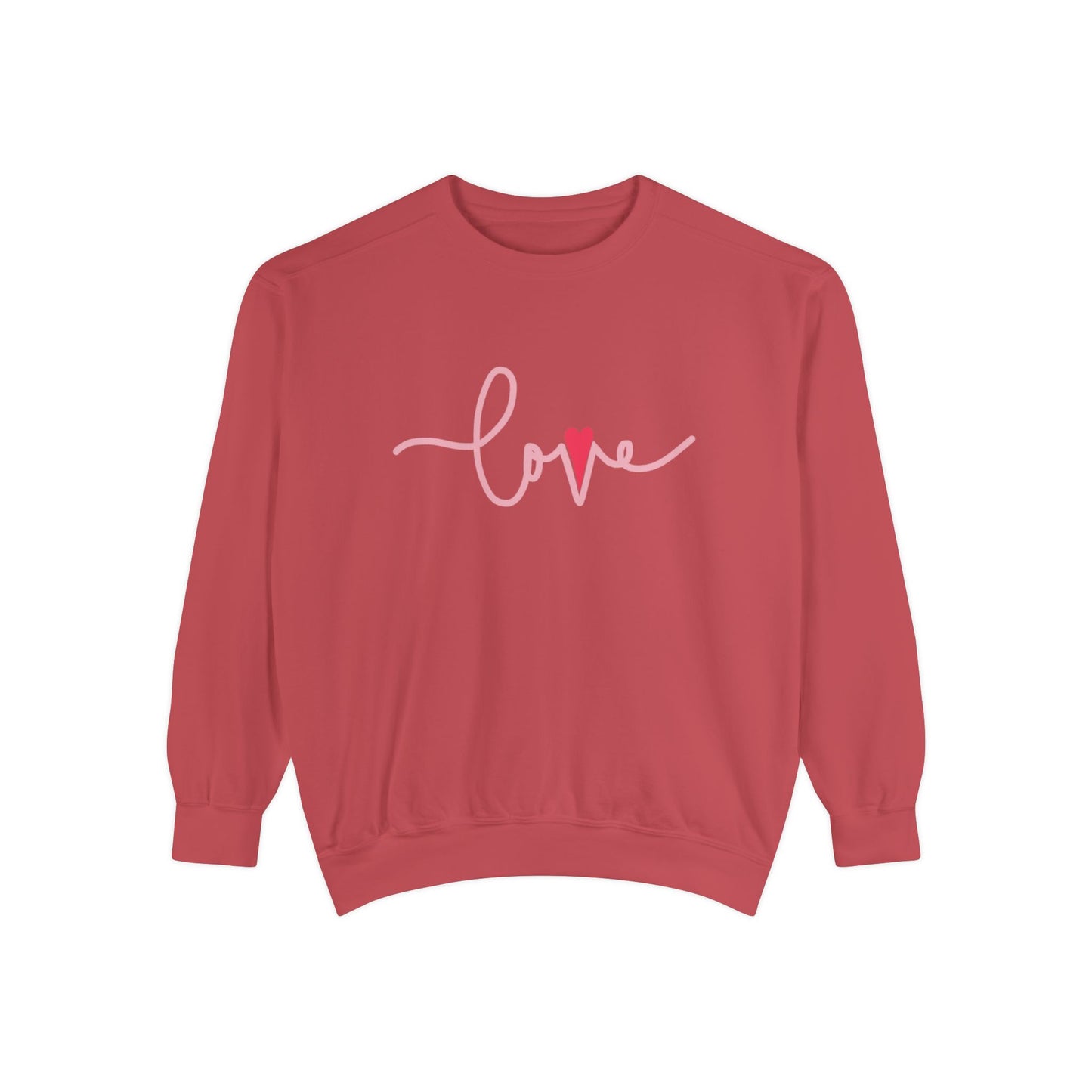 Love - Unisex Garment-Dyed Sweatshirt - 11476