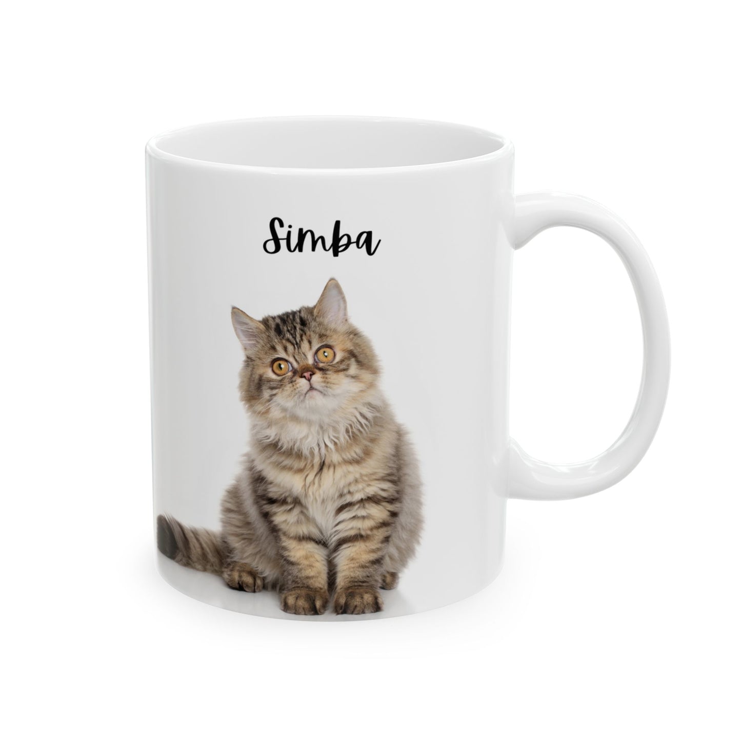 Cozy Cat Ceramic Mug - Perfect Gift for Cat Lovers, Coffee Enthusiasts, Pet Owners, Birthday, and Home Decor - 14198