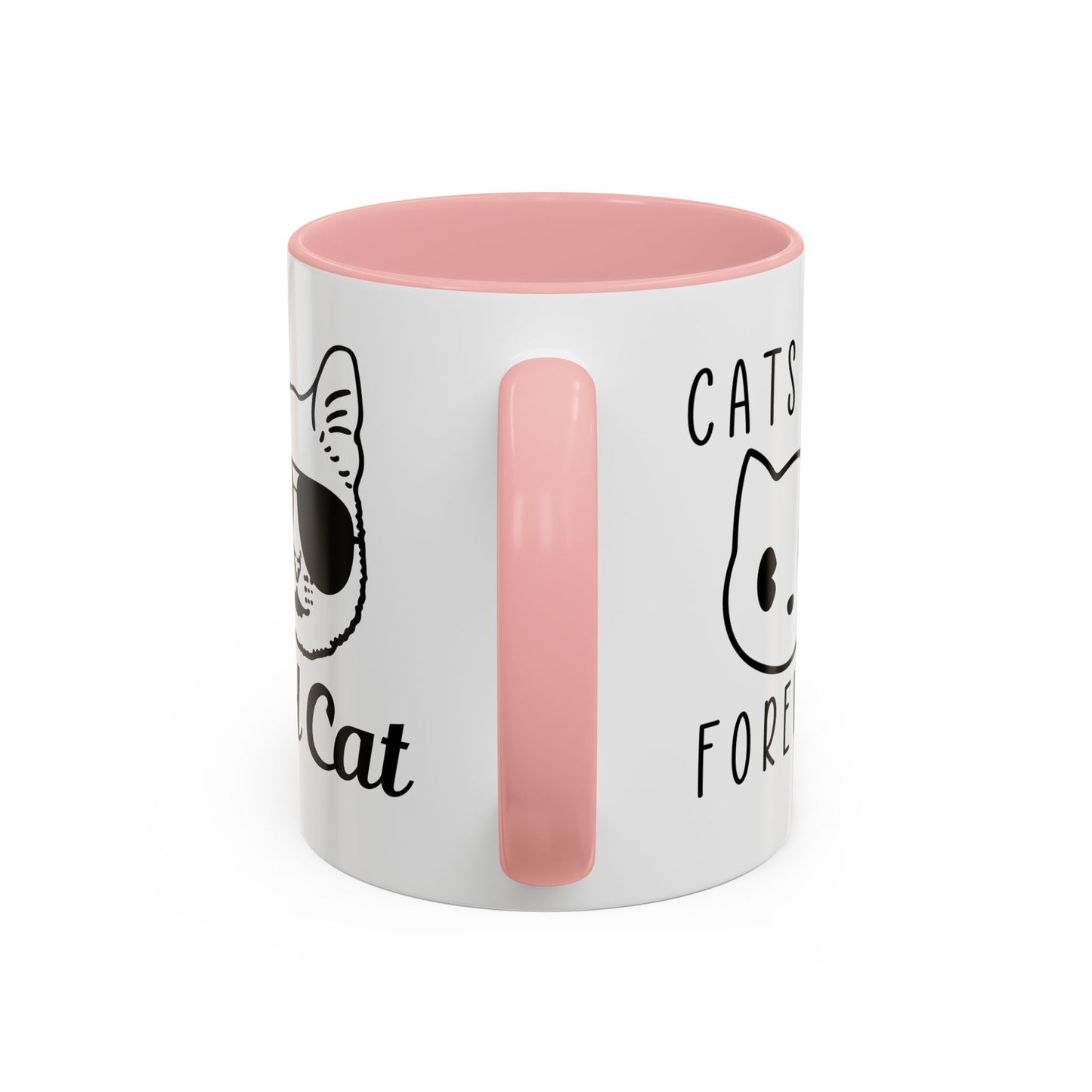 Best Ever Cat Mama - Accent Coffee Mug (11, 15oz)