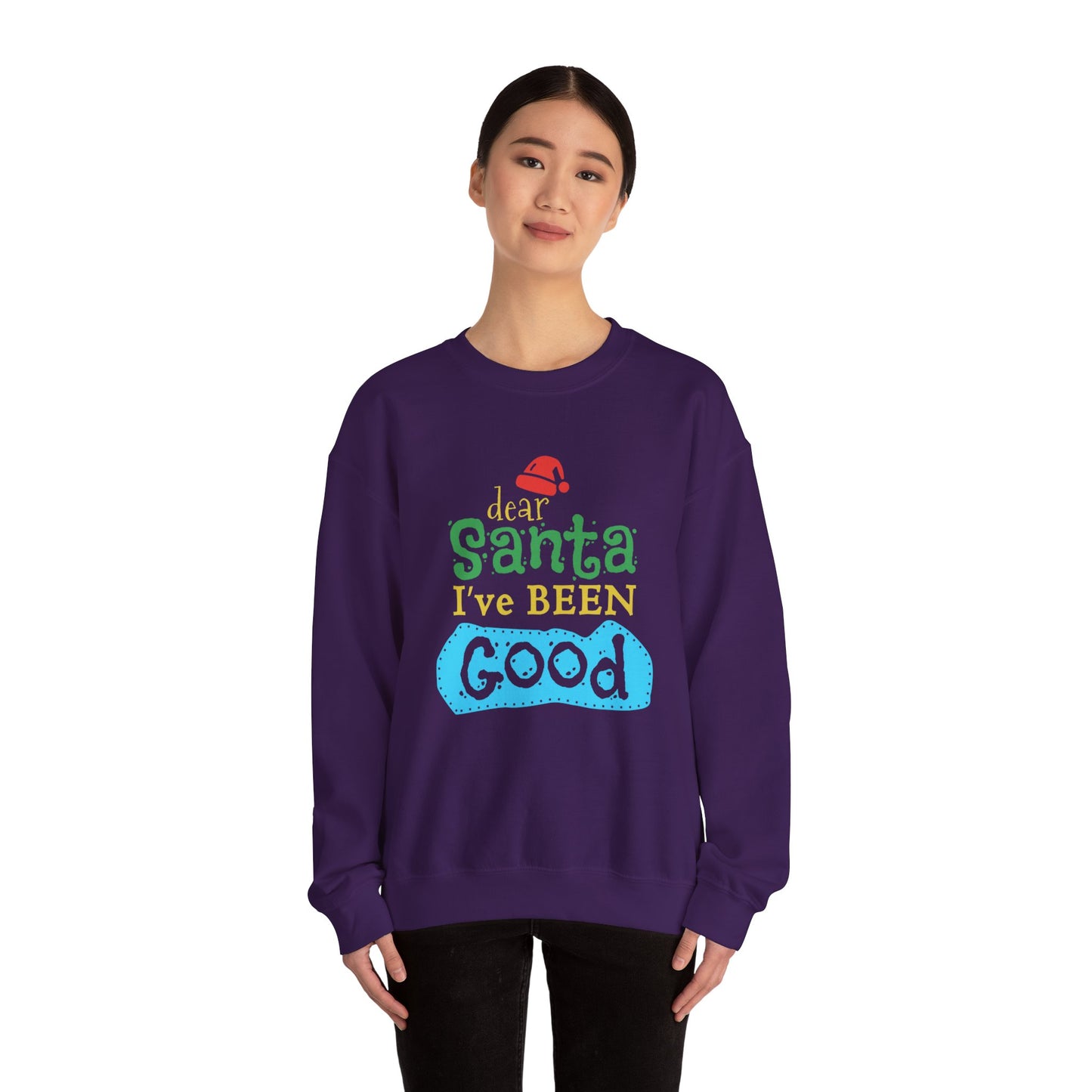 Dear Santa, I've Been Good - Unisex Heavy Blend™ Crewneck Sweatshirt