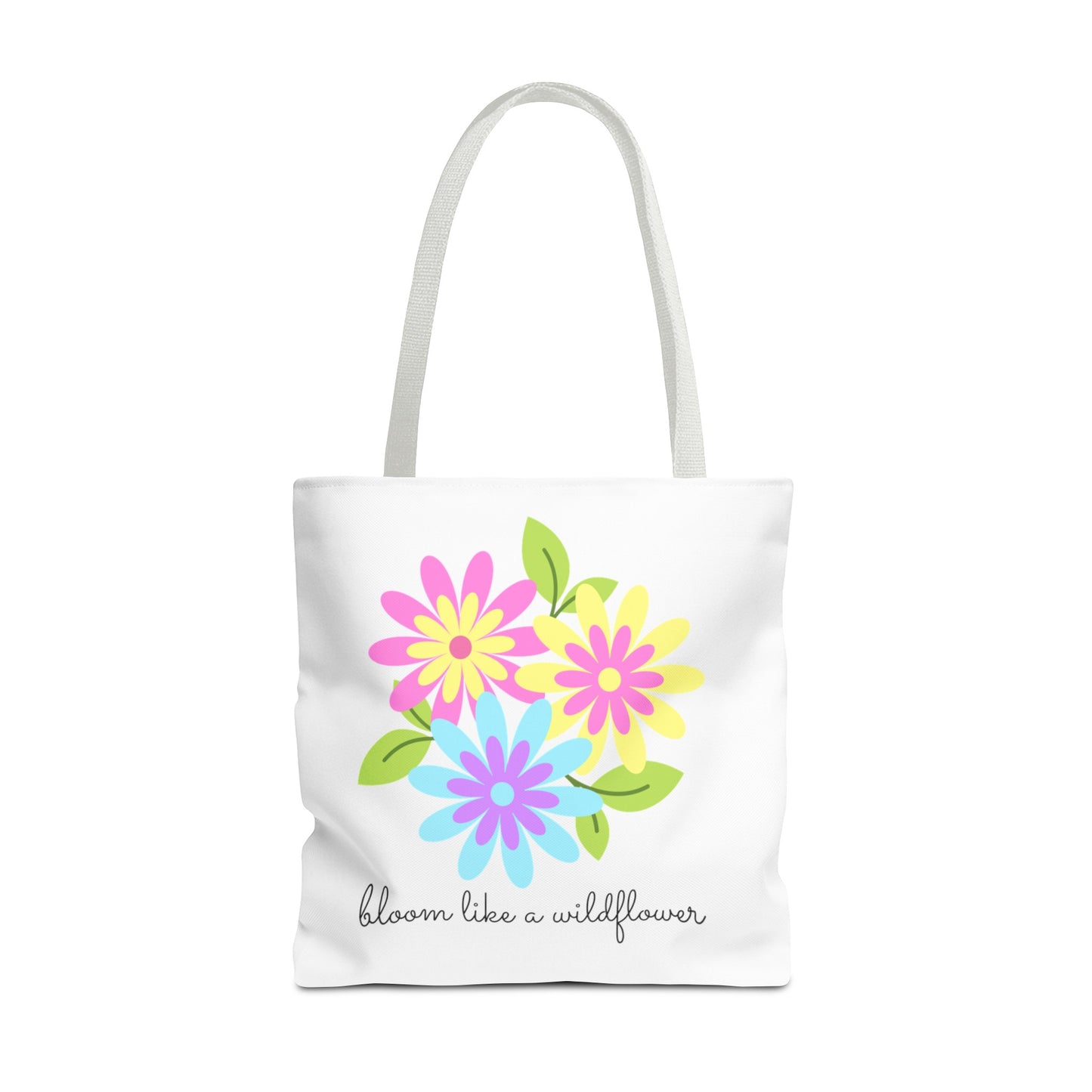 Bright Flower Tote Bag