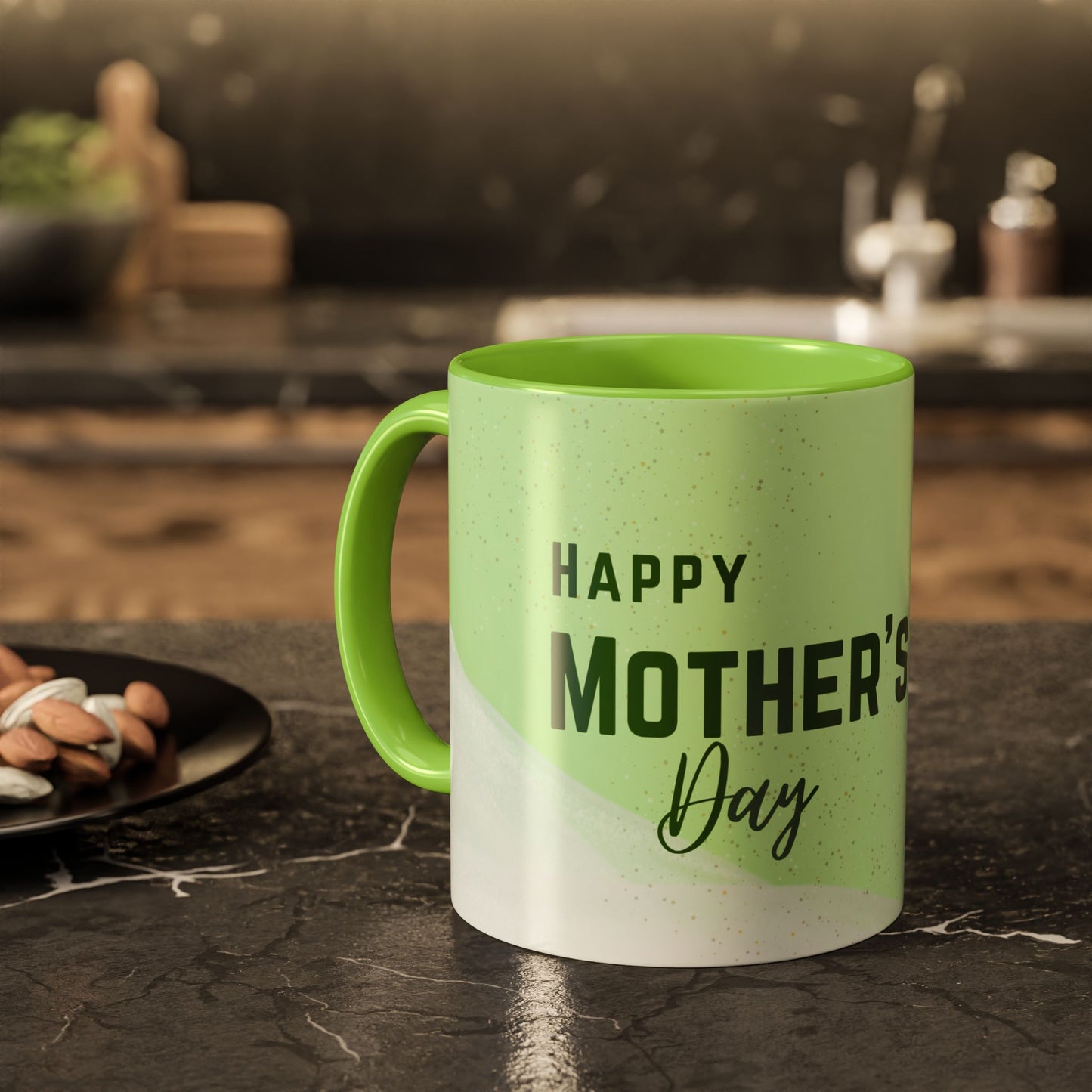 Happy Mother's Day Floral Mug - Colorful 11oz & 15oz Coffee Cup - 11871