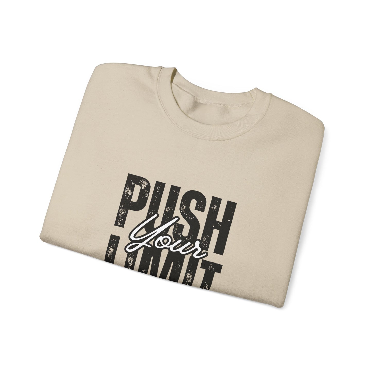 Push Your Limit - Unisex Heavy Blend™ Crewneck Sweatshirt - 10595