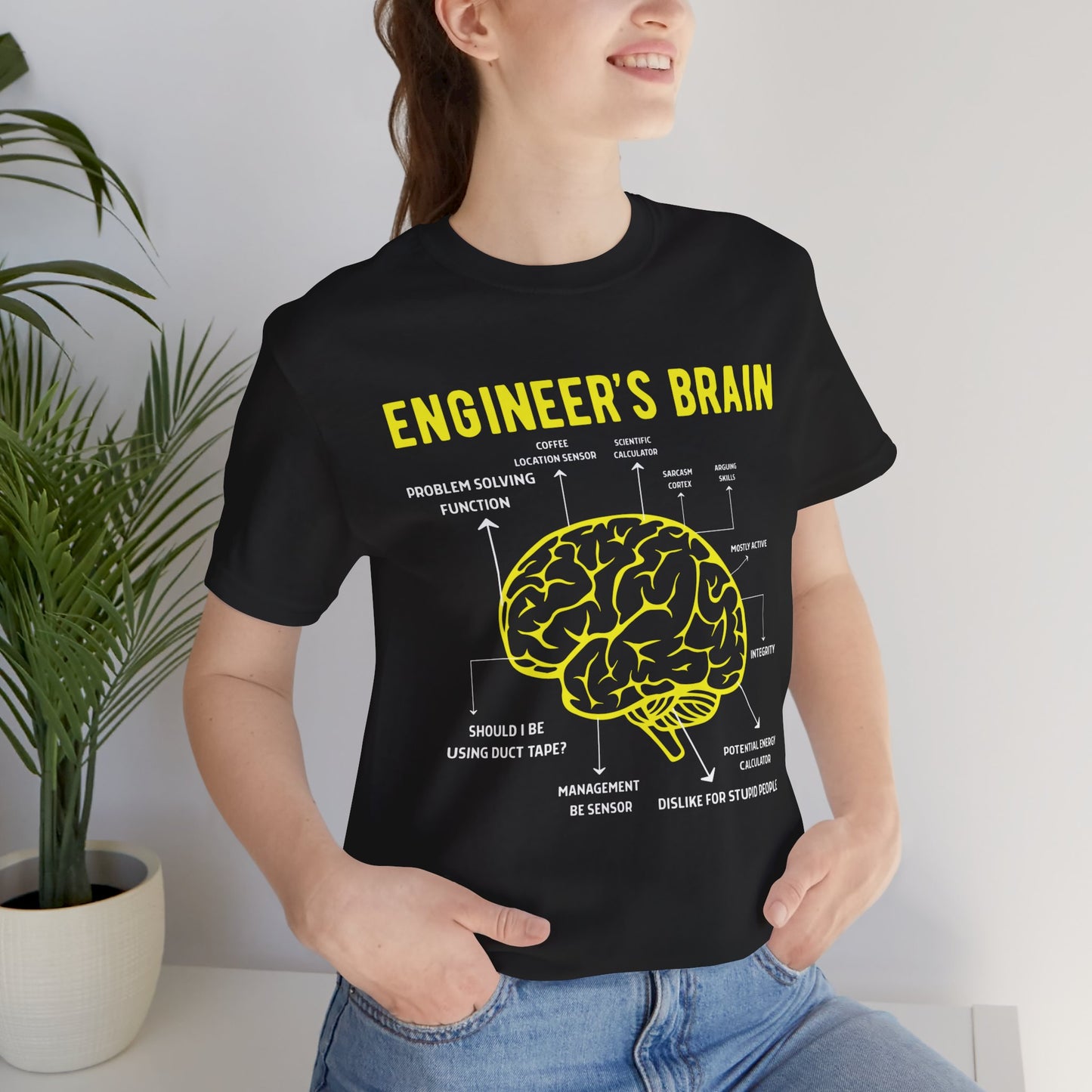 Engineer's Brain - Unisex Jersey Short Sleeve Tee