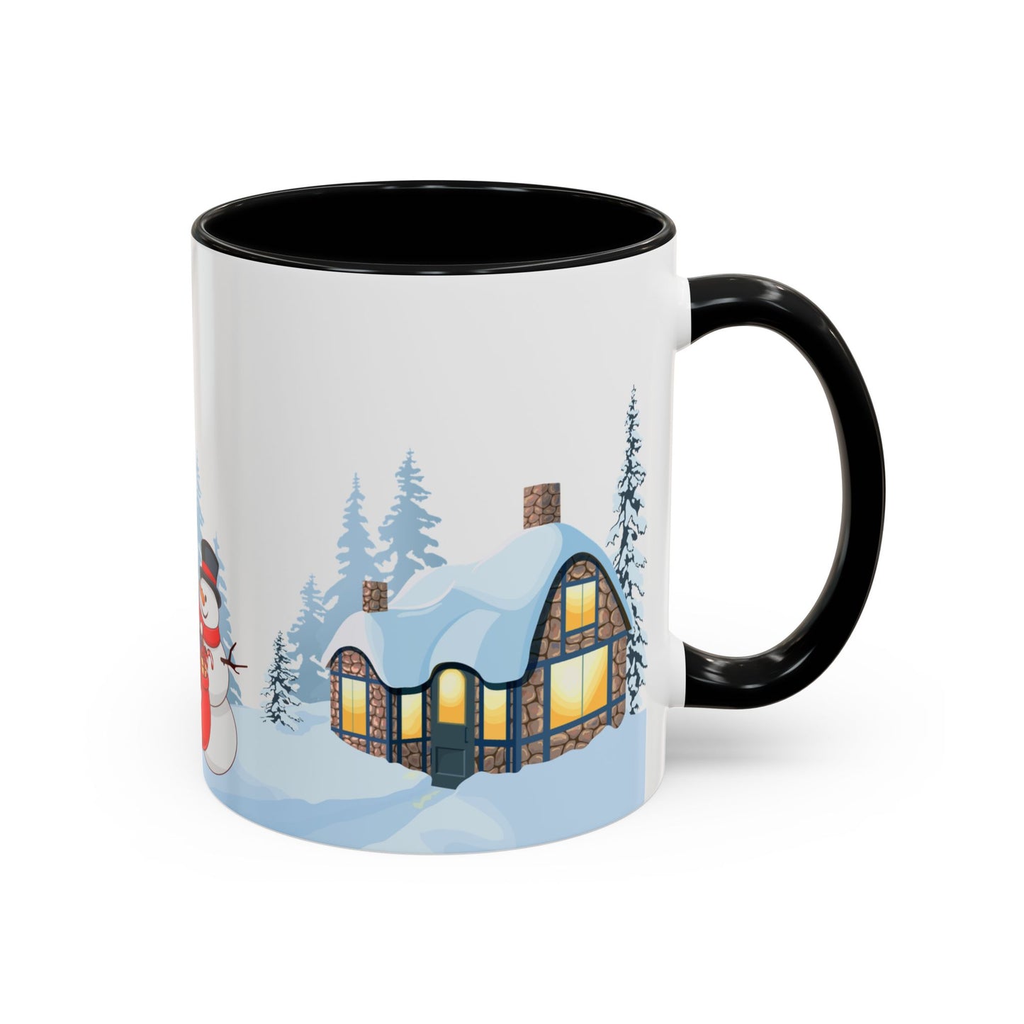 Outdoor Christmas Party - Accent Coffee Mug (11, 15oz) - 10454