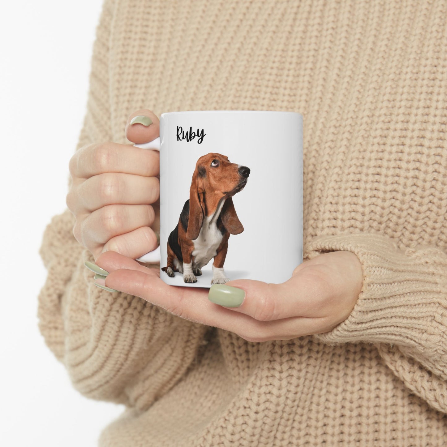Personalised Ceramic Mug, Pet Lover Gift, Coffee Cup, Dog Owner Mug, Animal Lover Gift - 14180