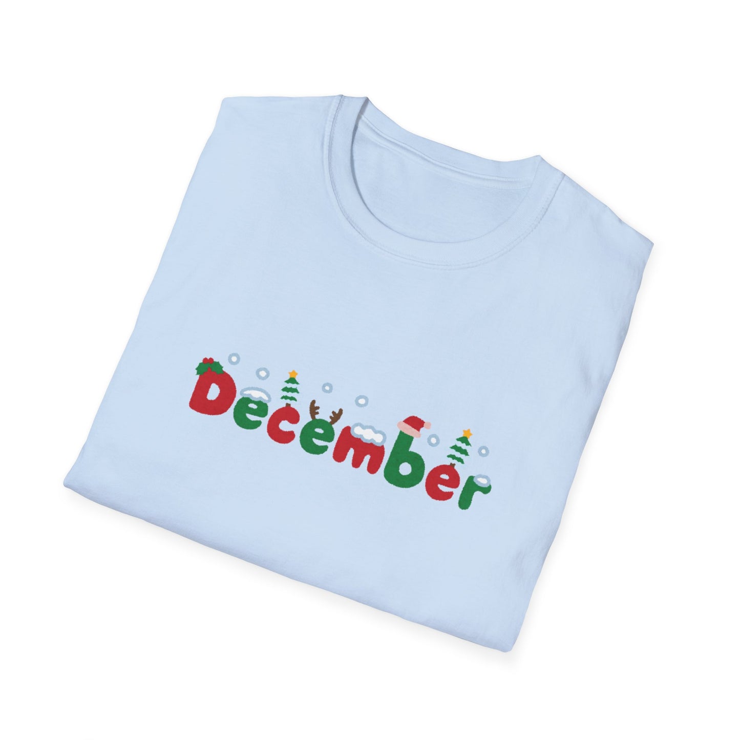 December - Unisex Softstyle T-Shirt - 10409