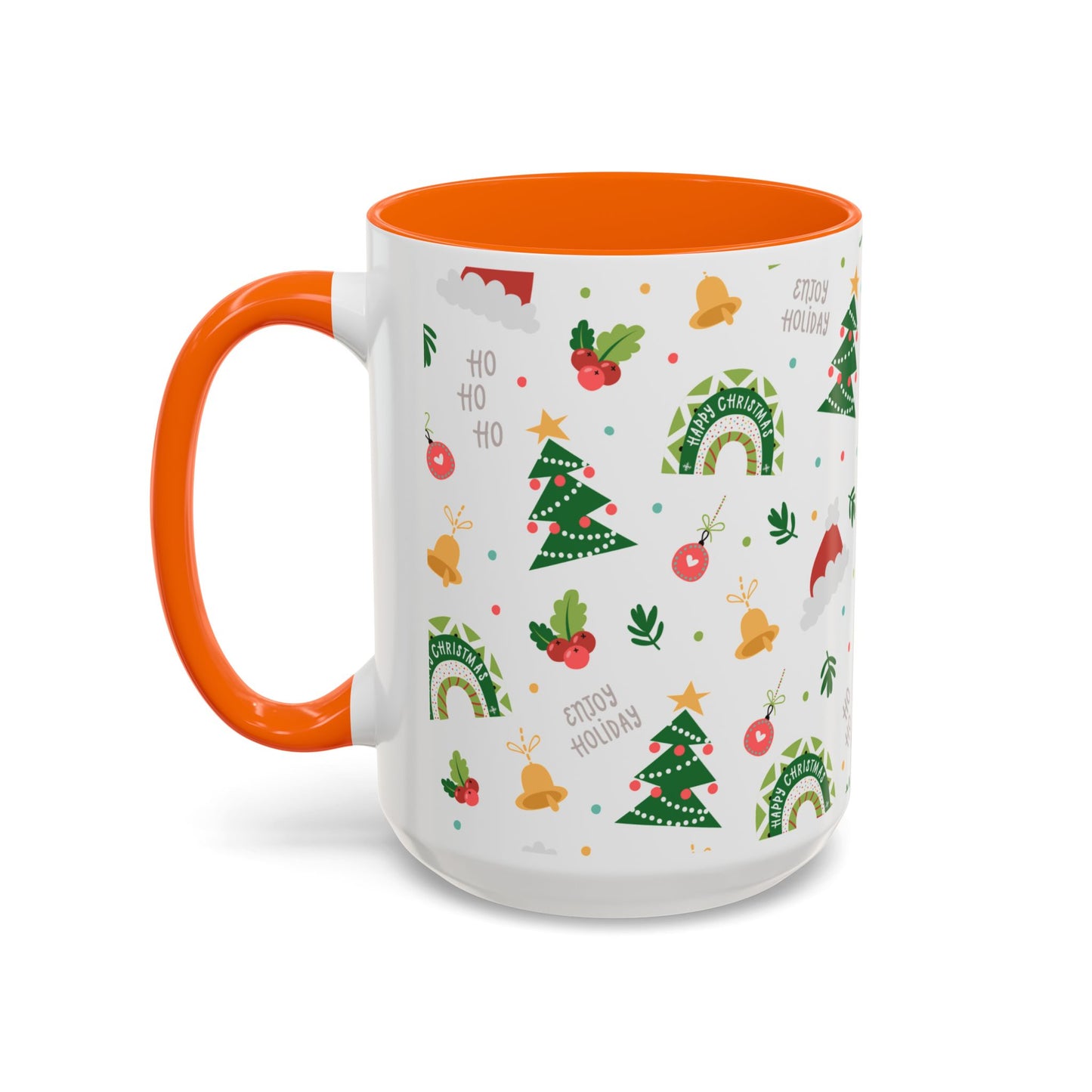 Hohoho, Merry Christmas - Accent Coffee Mug (11, 15oz) - 11242