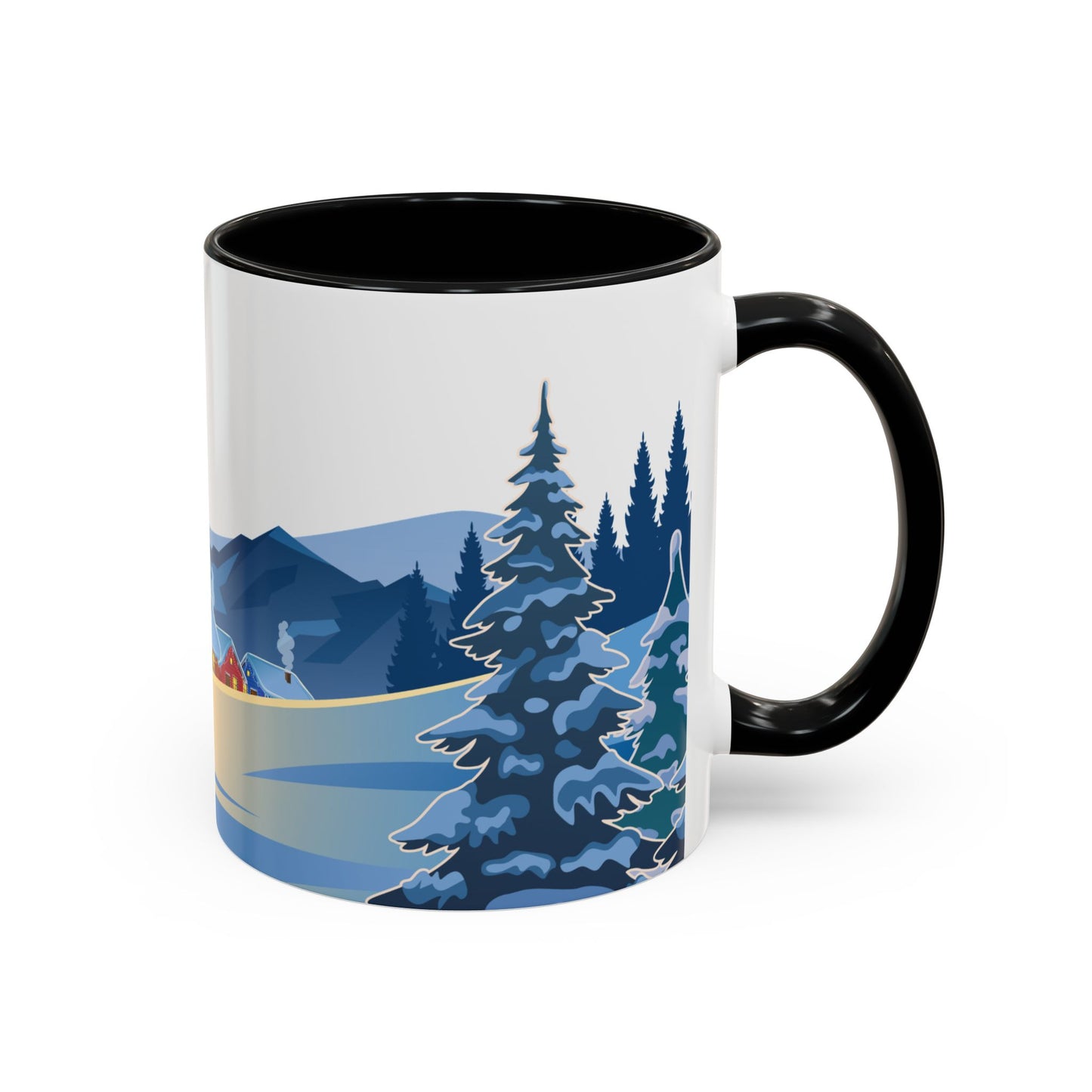 Winter Day - Accent Coffee Mug (11, 15oz) - 10440