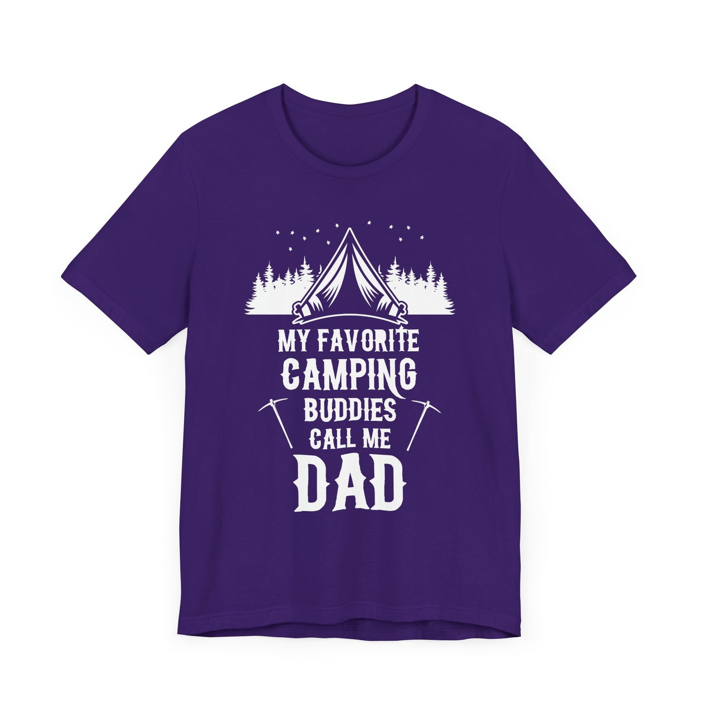 My Favorite Camping Buddies Call Me Dad - Unisex Jersey Short Sleeve Tee - 12642