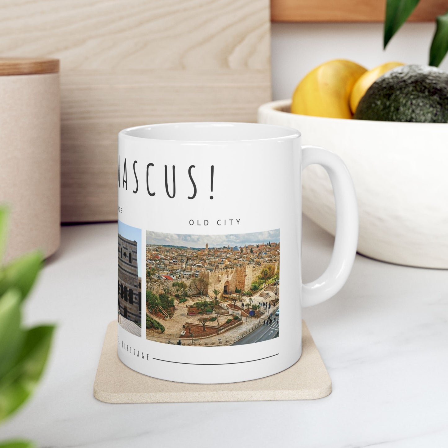 Hello Damascus! Ceramic Mug - 11oz & 15oz - 12239
