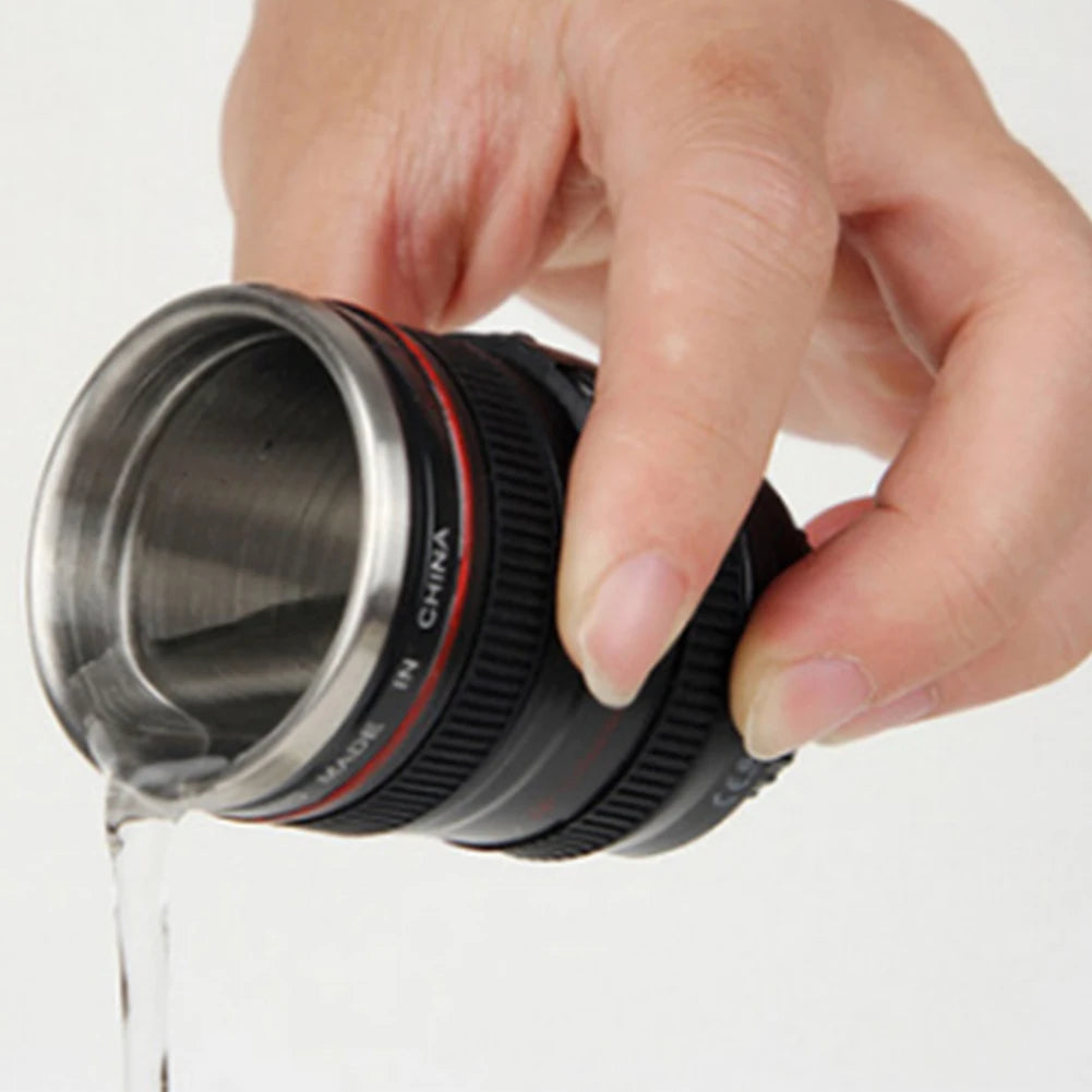 Camera Lens Mug - Easy to Clean