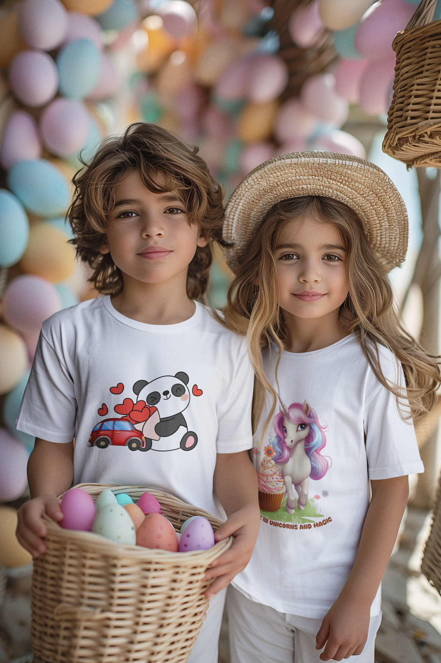 Believe in Unicorns and Magic - Kids Heavy Cotton™ Tee