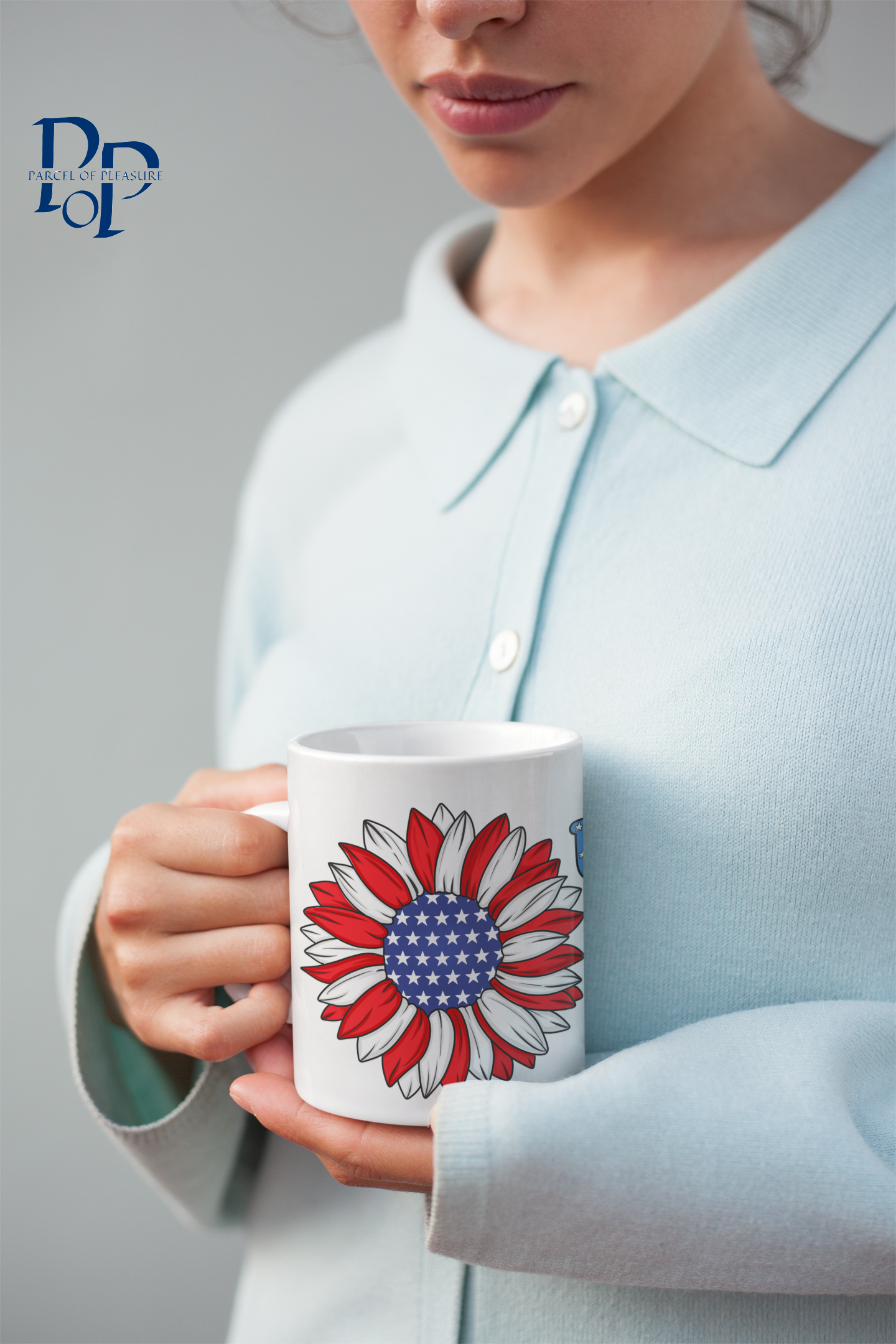 July 4, Sunflower & Butterfly - Ceramic Mug, (11oz, 15oz)