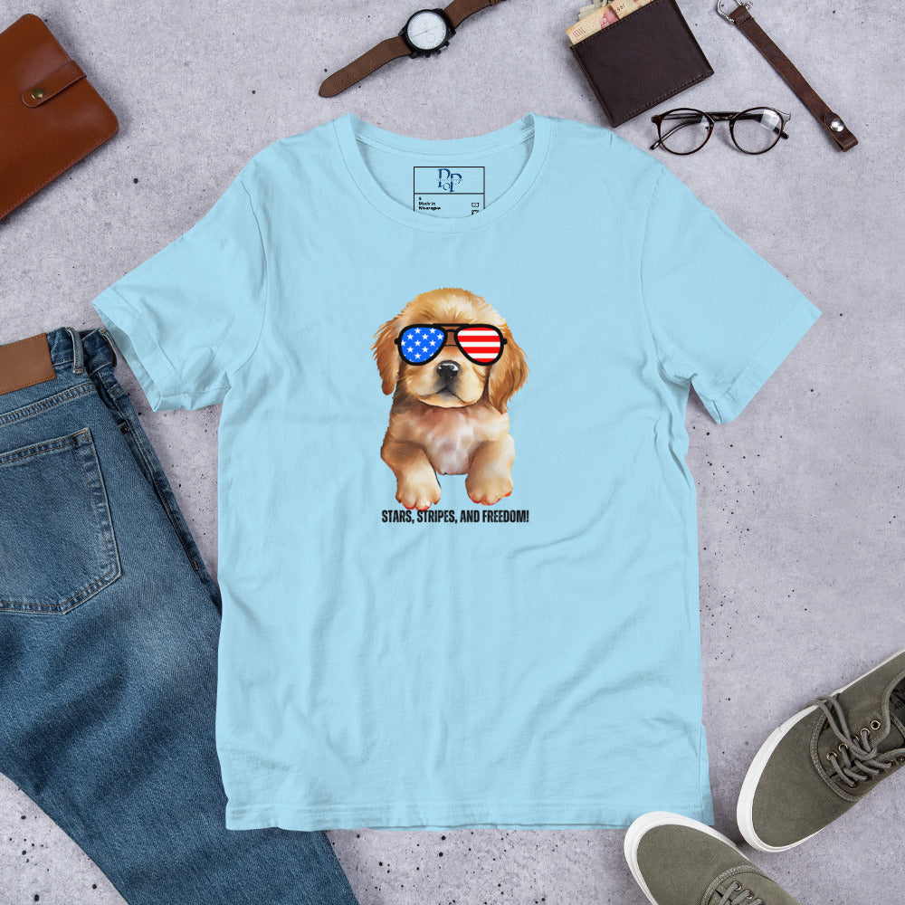 July 4, Dogs - Unisex t-shirt