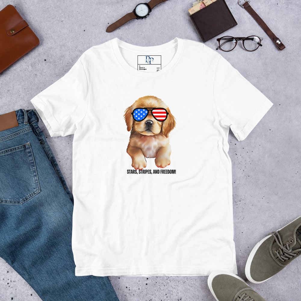 July 4, Dogs - Unisex t-shirt